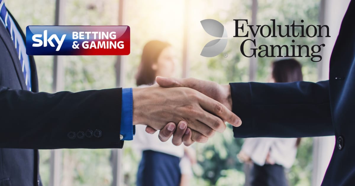 Evolution Agrees to Live Casino Deal with Sky Betting & Gaming